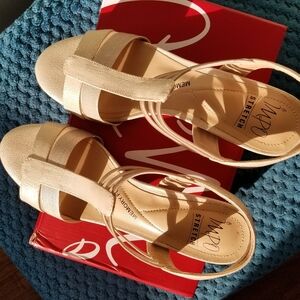 Impo Metallic Champagne Sandals